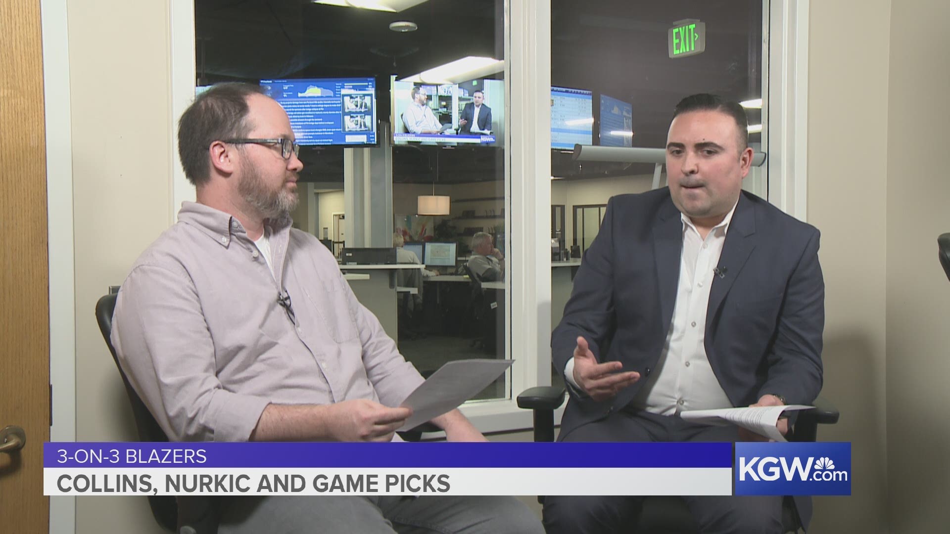 KGW's Jared Cowley and Orlando Sanchez talk about the next four games and wonder when the Blazers' 10-game winning streak will end.