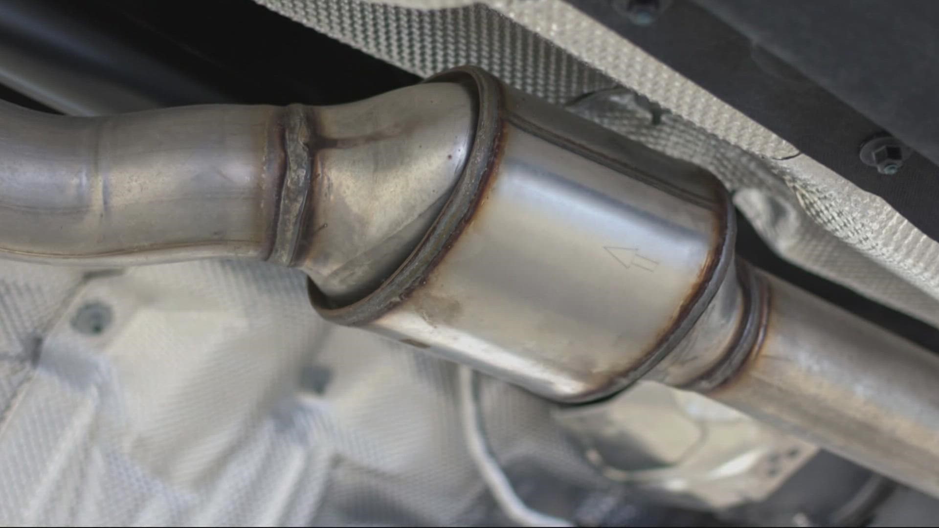 More than 1,700 catalytic converters were stolen in North Portland between August 2021 and August 2022.