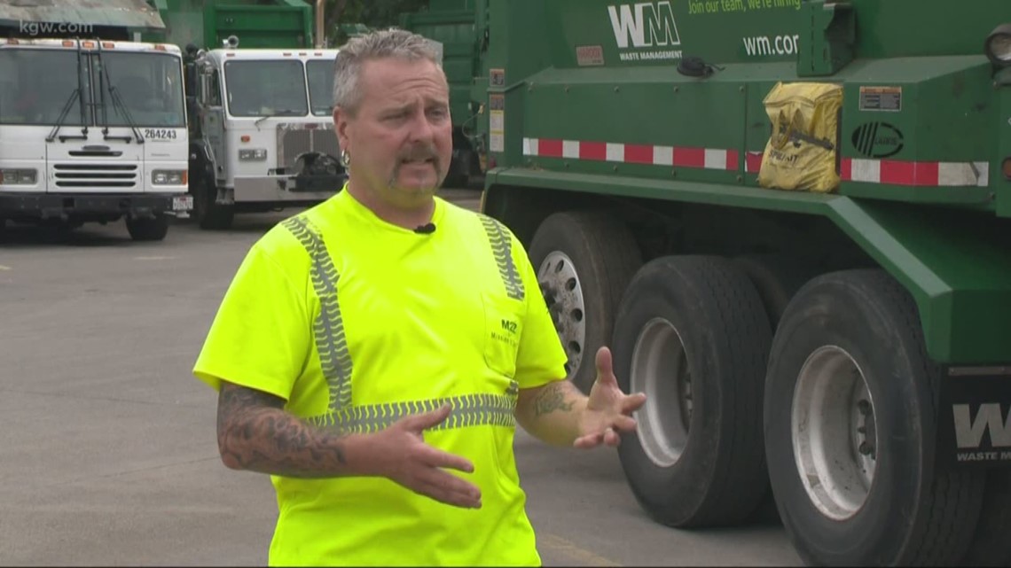 How a garbage truck driver helped save a child in Portland