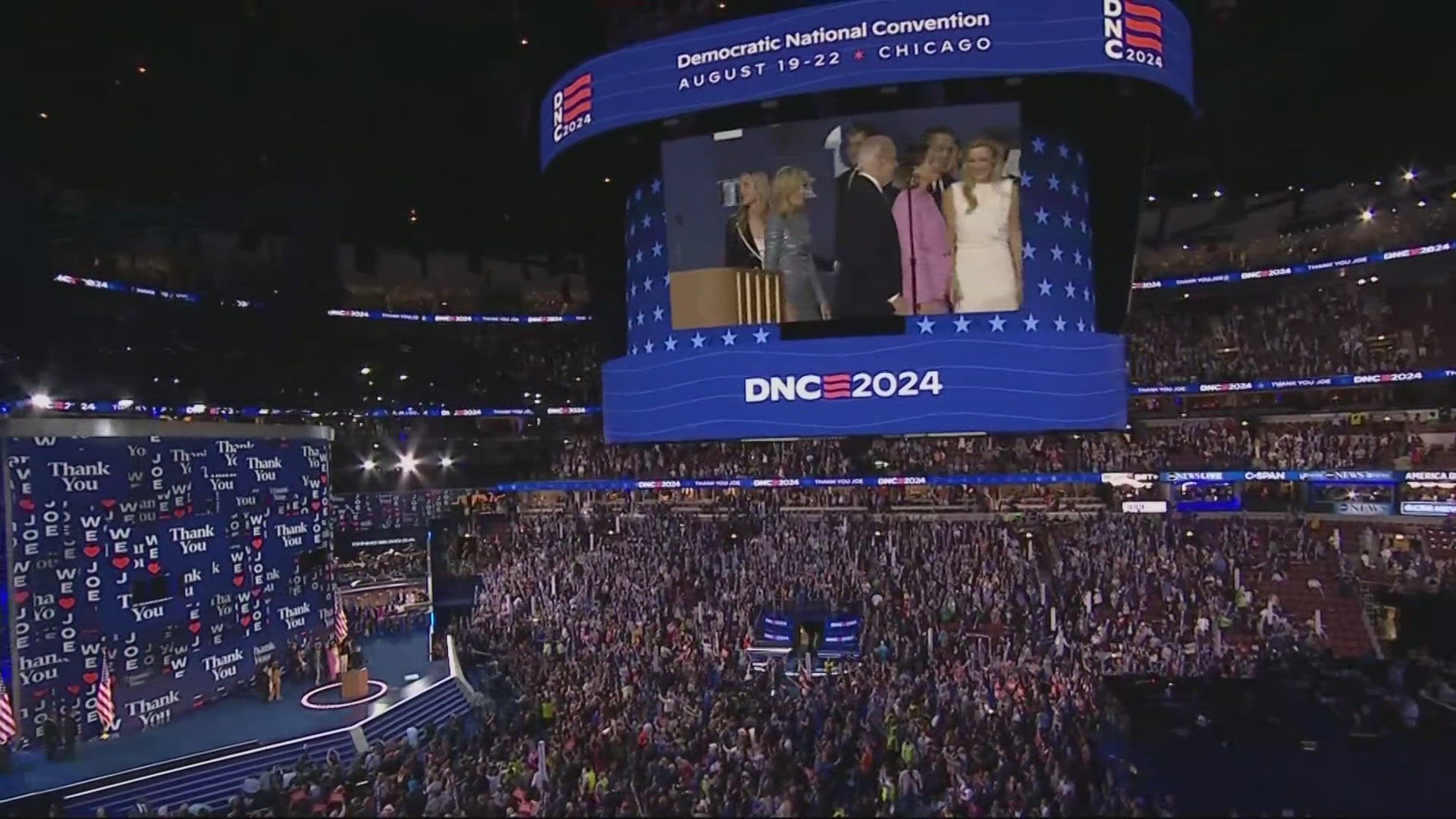 Several key Democrats spoke at the 2024 DNC — such as Hillary Clinton and President Joe Biden.