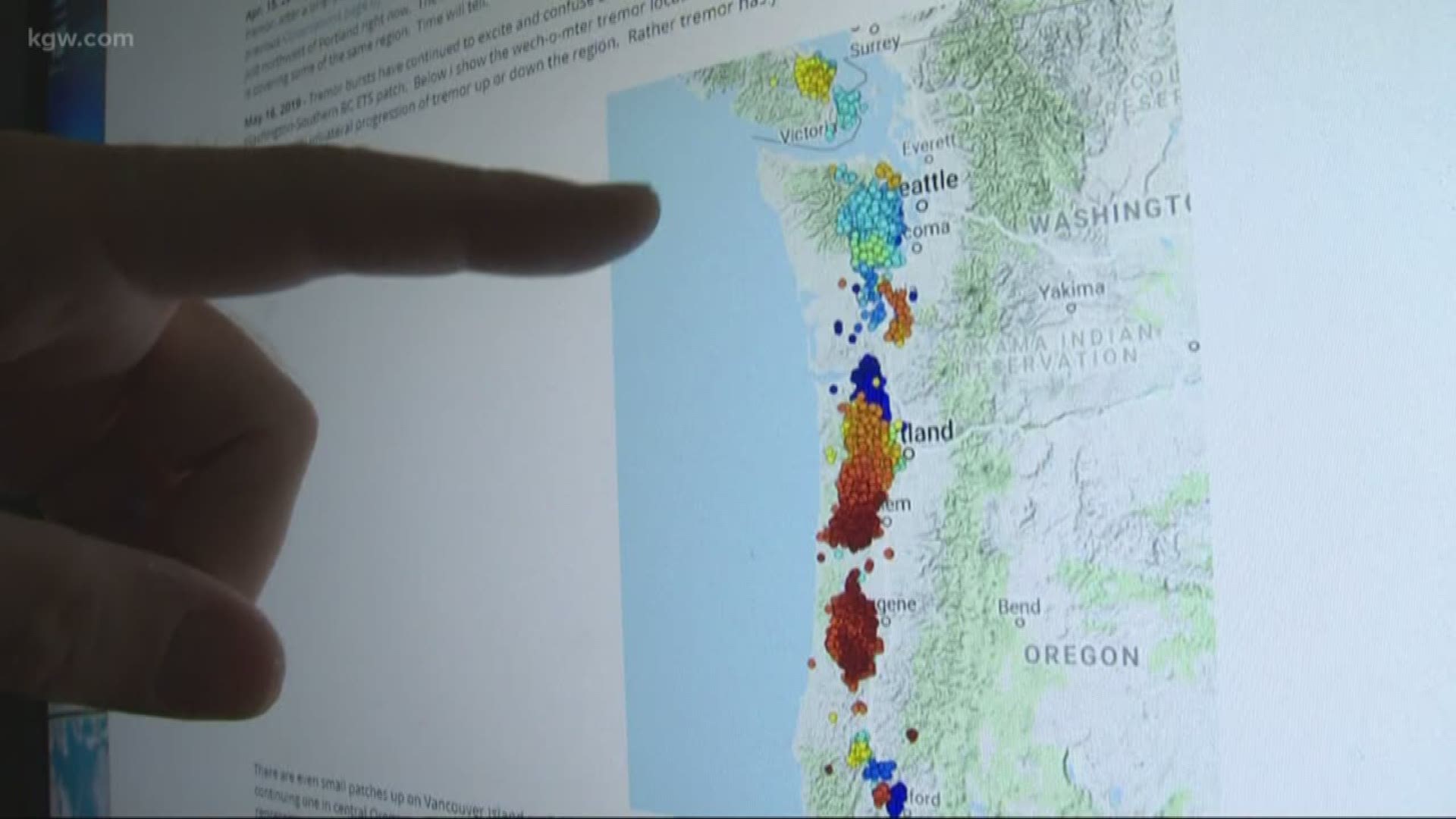 Tremor burst quakes have piqued the interest of seismologists.