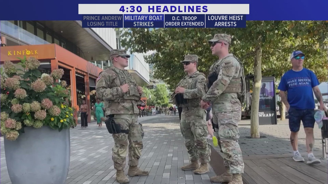 National Guard to be in DC through next February | kgw.com