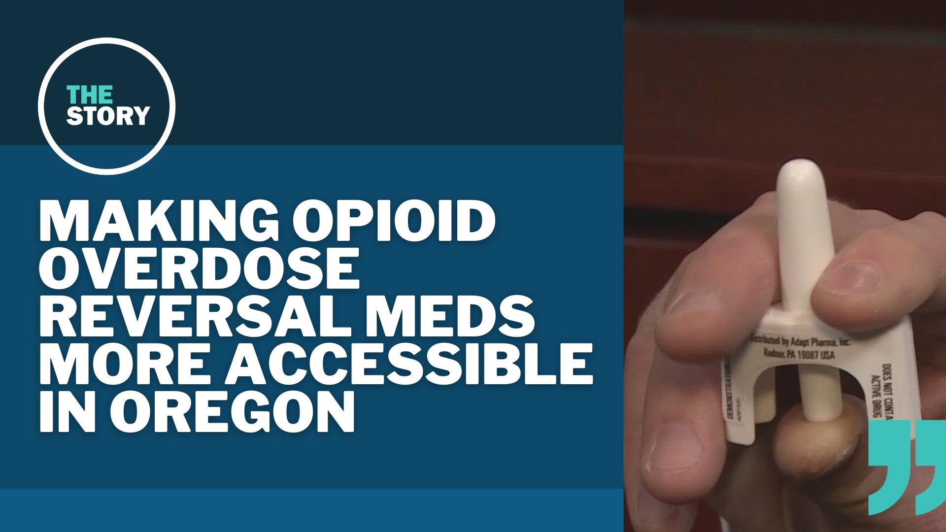 Unintentional overdose deaths have nearly tripled in Oregon in the last three years. Narcan, or naloxone, could prevent deaths if made available.