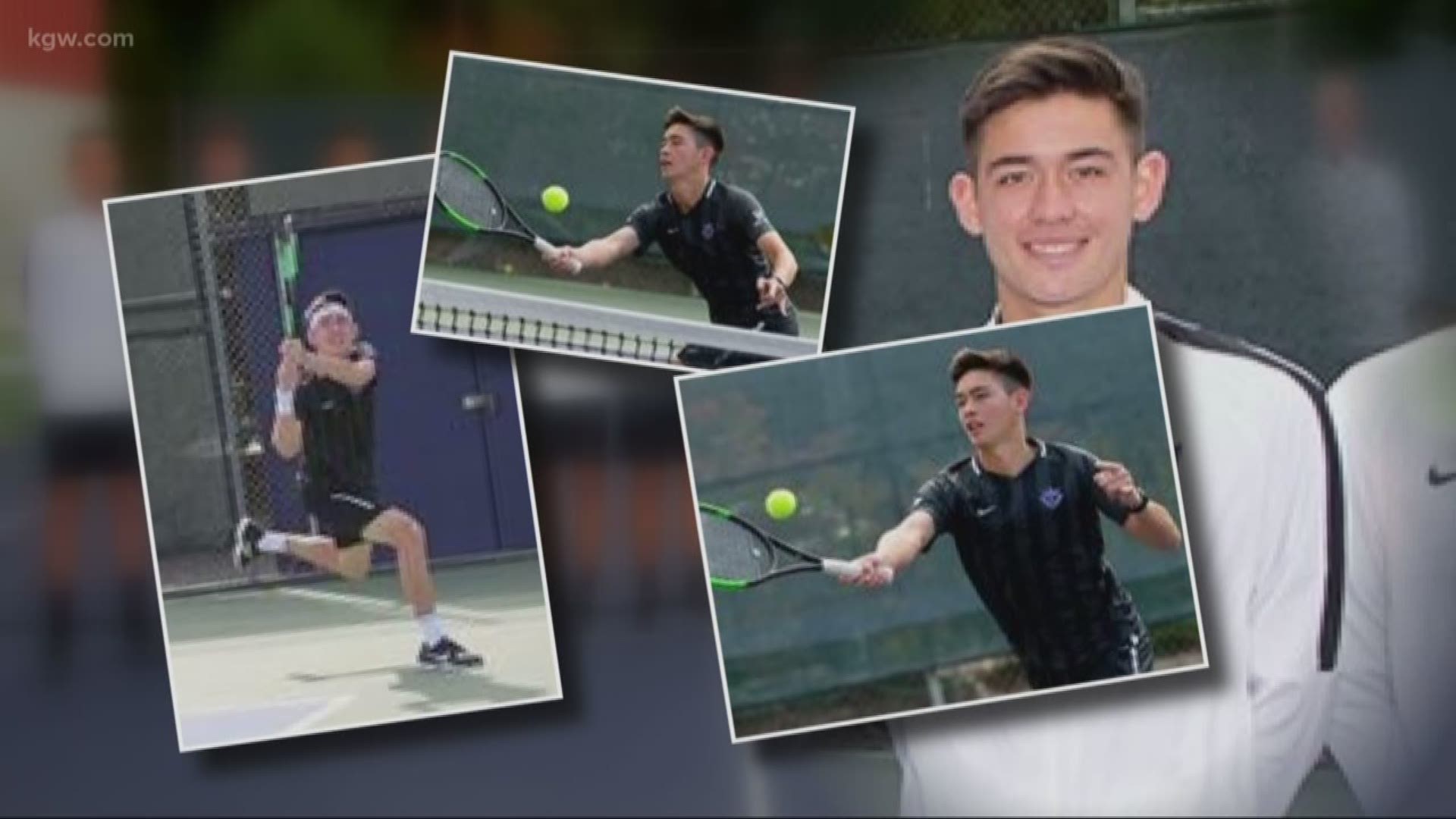 An inspiring story about a University of Portland tennis player who overcame a brain tumor.