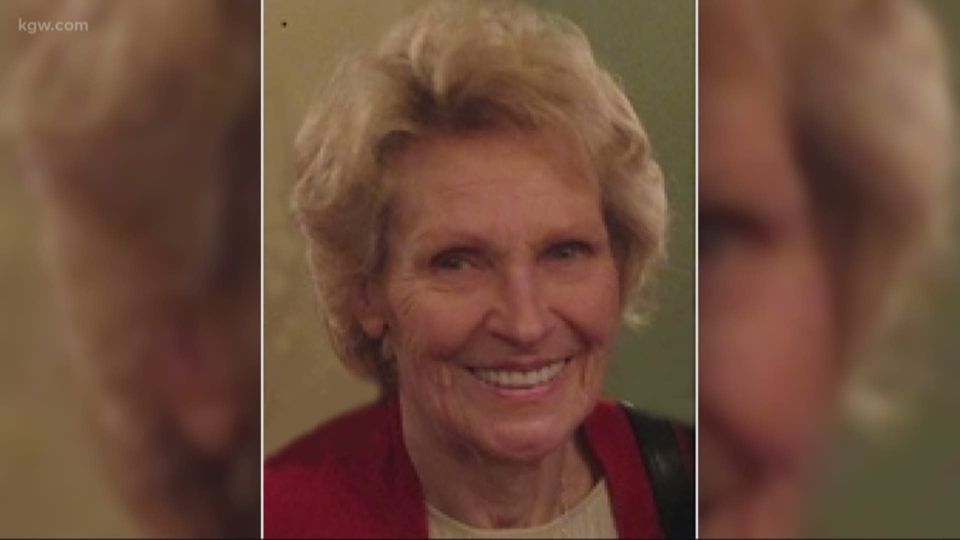 An 85-year-old woman was hit and killed in a hit-and-run crash in Southwest Portland on Tuesday