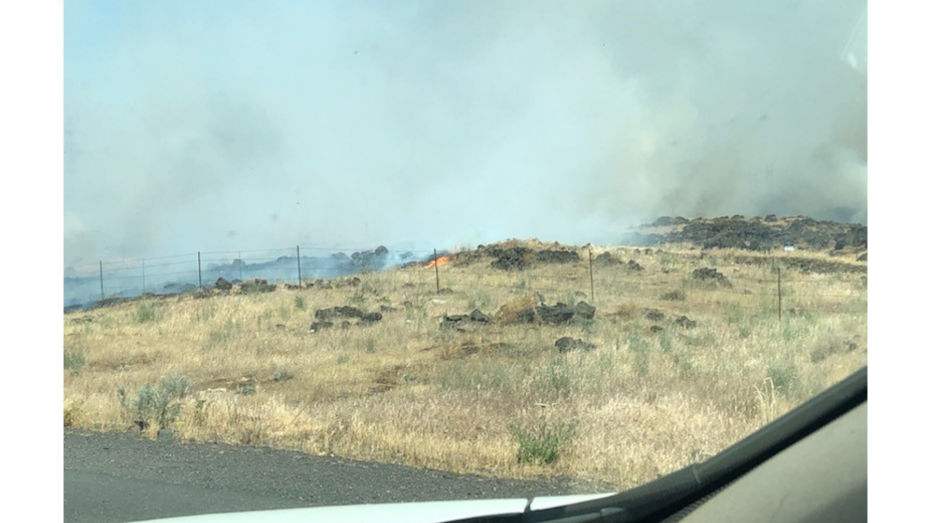 PHOTOS: Wildfire Burning Near The Dalles, Oregon | Kgw.com