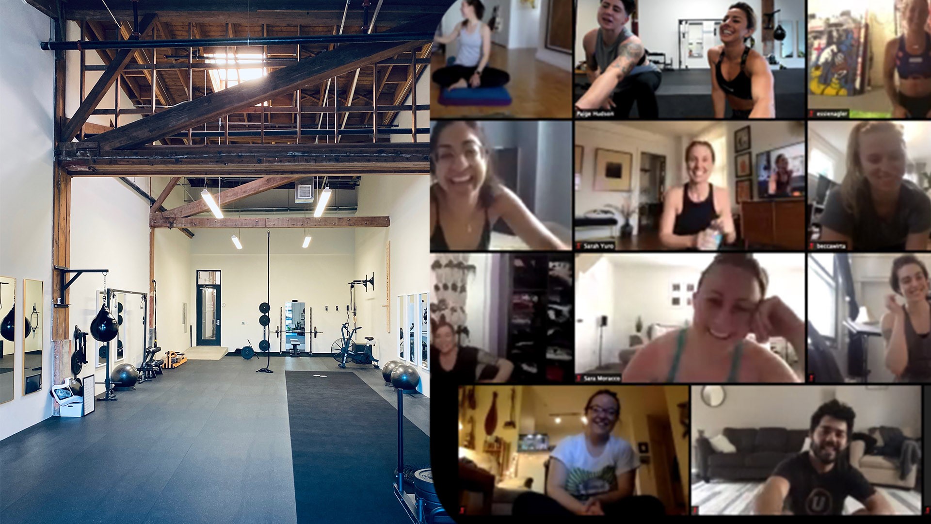 Emma Middlebrook, a Portland-based trainer, has been using virtual classes to create a safe workout space for people of all levels.