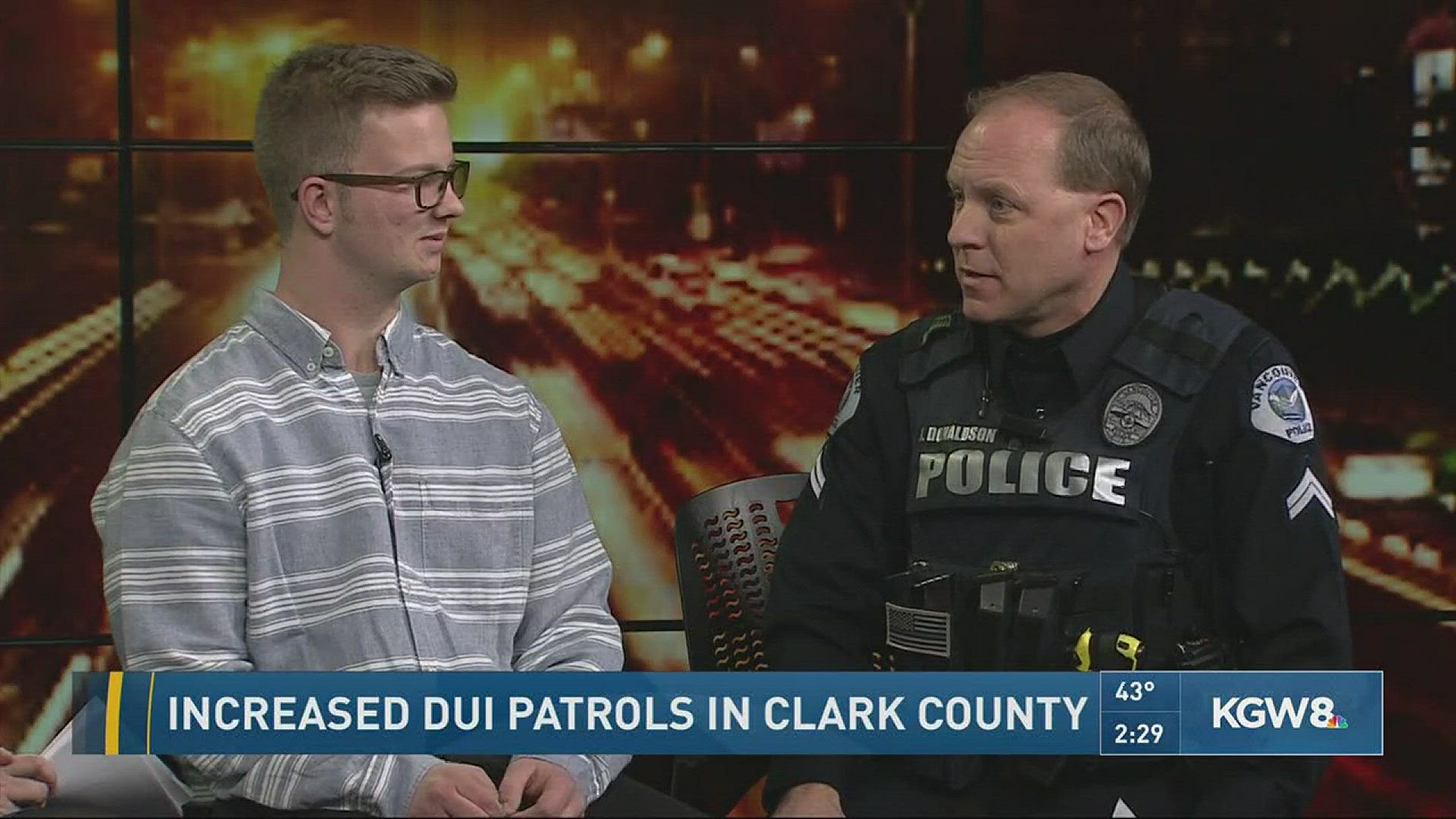 Increased DUI patrols in Clark County