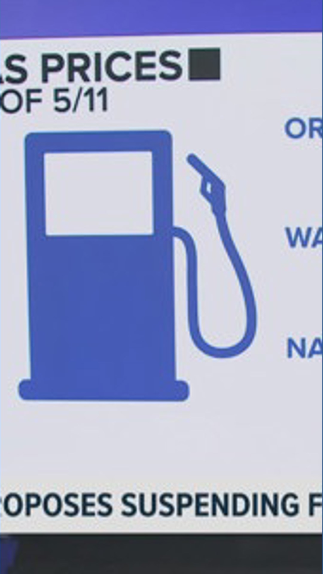 Oregon gas prices rise as Trump proposes gas tax suspension | kgw.com