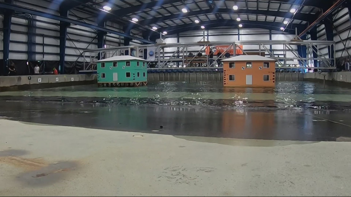 Oregon State Simulates Hurricanes on Flood-Standard Homes to Improve Coastal Resilience