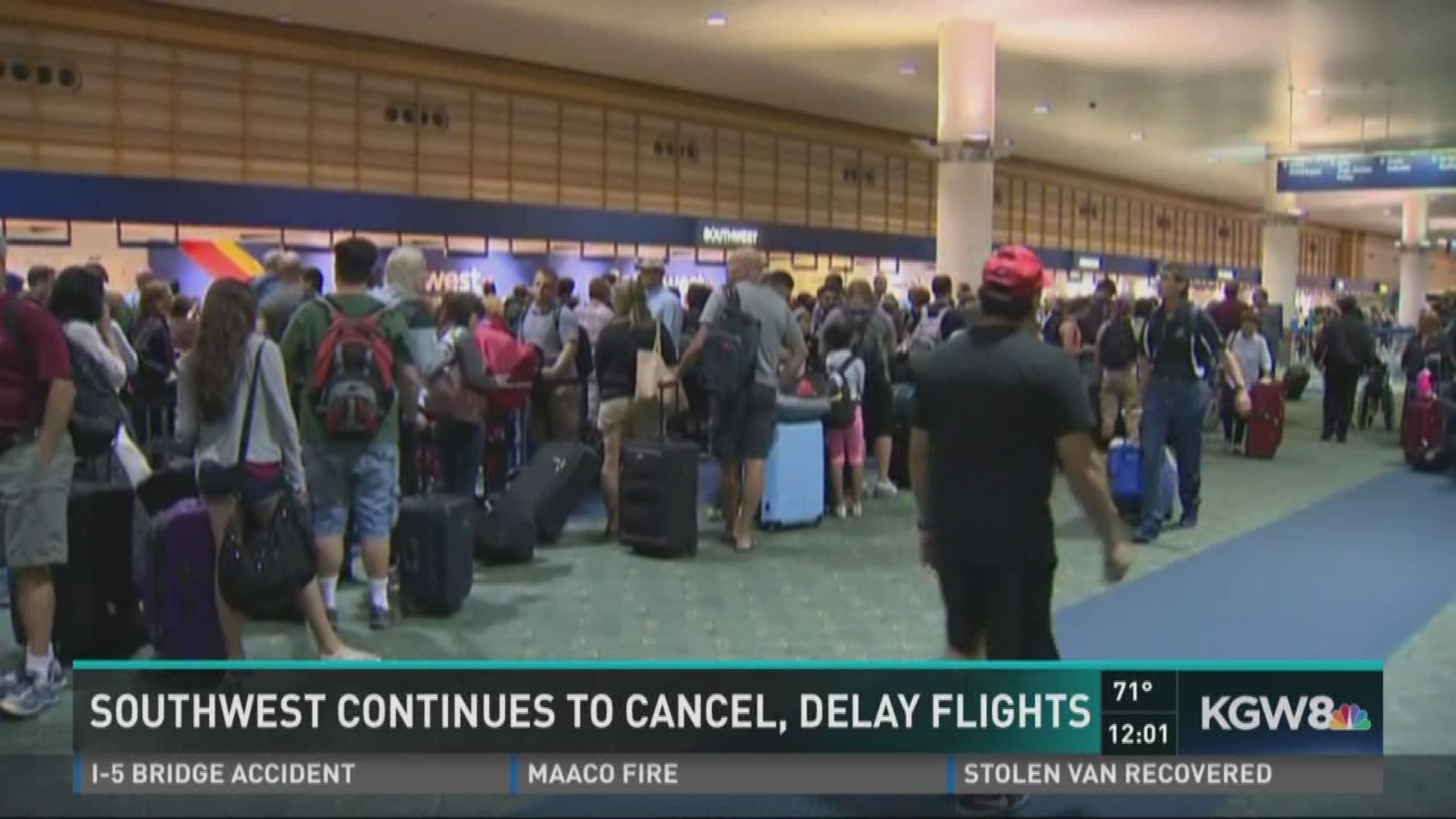 Southwest Air problems continue Thursday