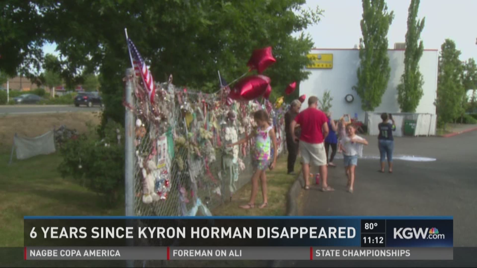 Supporters gather on 6th anniversary of Kyron Horman's disappearance
