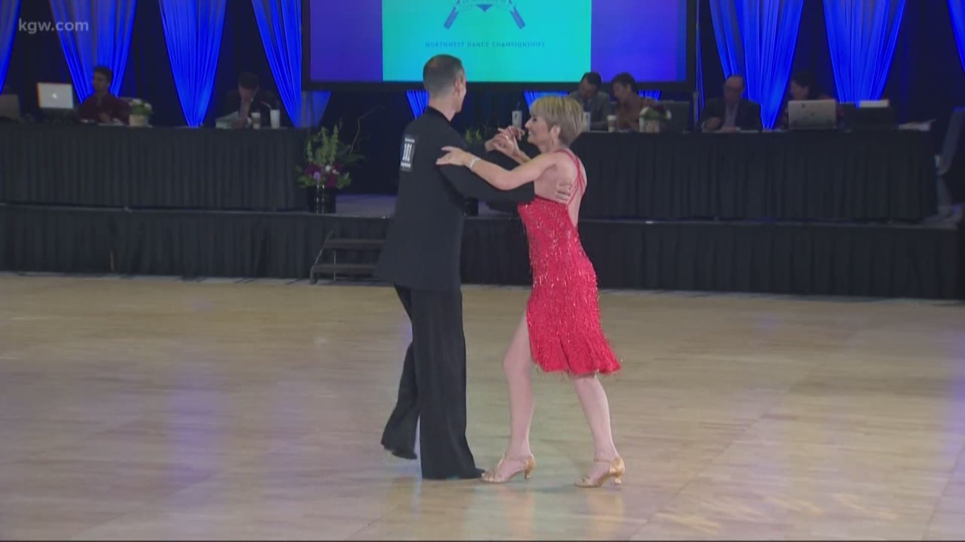 Dancers from all over the region are competing in the first ever Northwest Dance Championships this weekend. The Fred Astaire Dance Studio is hosting the vent. Tony Dovolani from Dancing With the Stars is the guest judge.