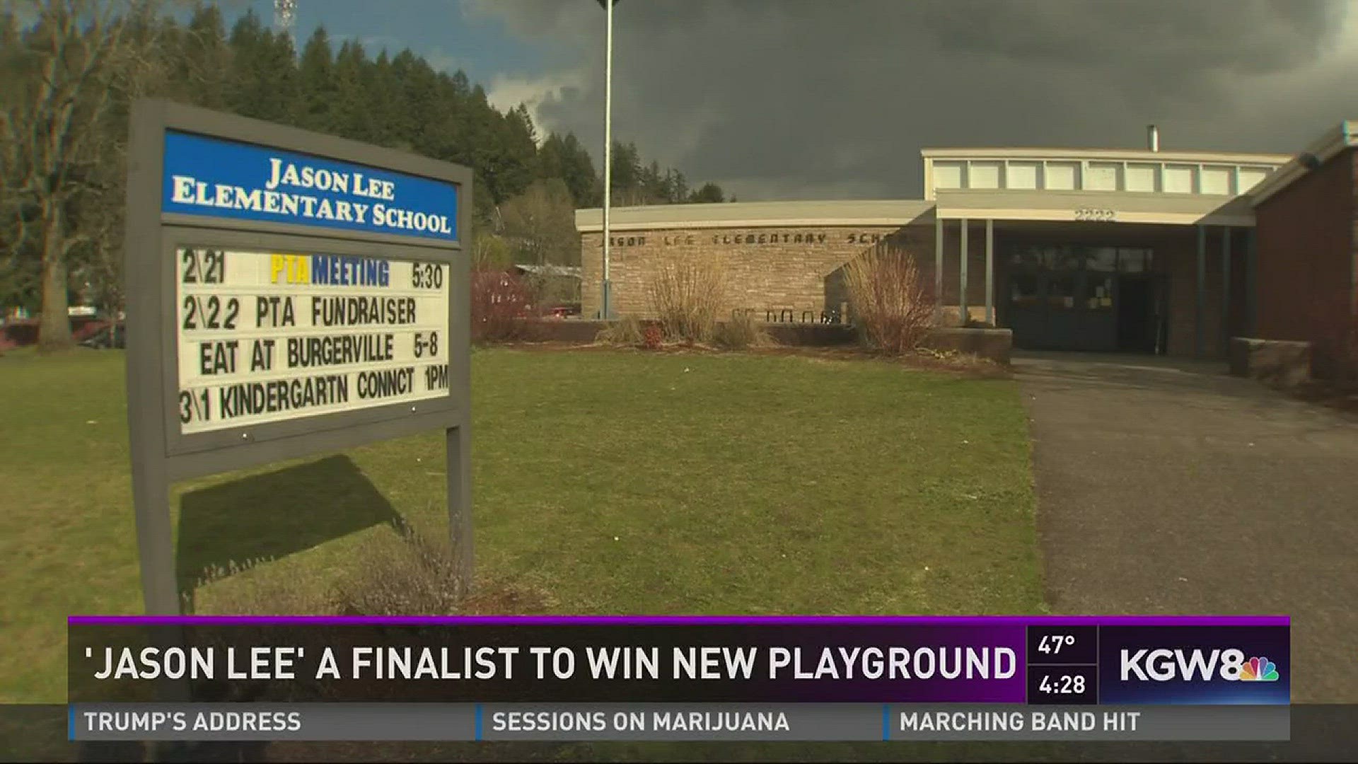 'Jason Lee' a finalist to win new playground