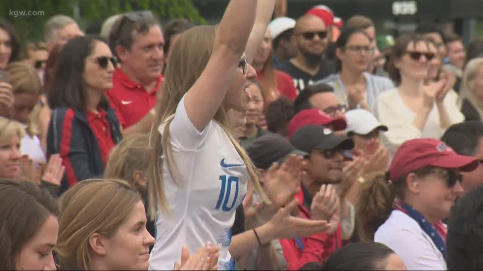 Fans around the world were watching as the U.S. women’s soccer team won its fourth World Cup title. And with Portland being Soccer City USA, you know people packed the local bars and restaurants to watch!