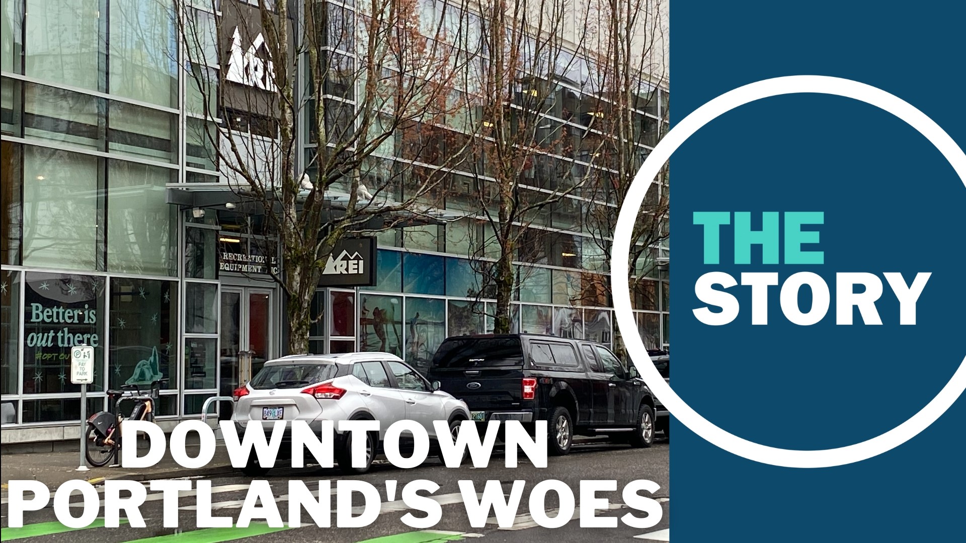 REI announced its plan to vacate the longtime downtown location. Meanwhile, newcomer Shake Shack got vandalized before it had a chance to open.