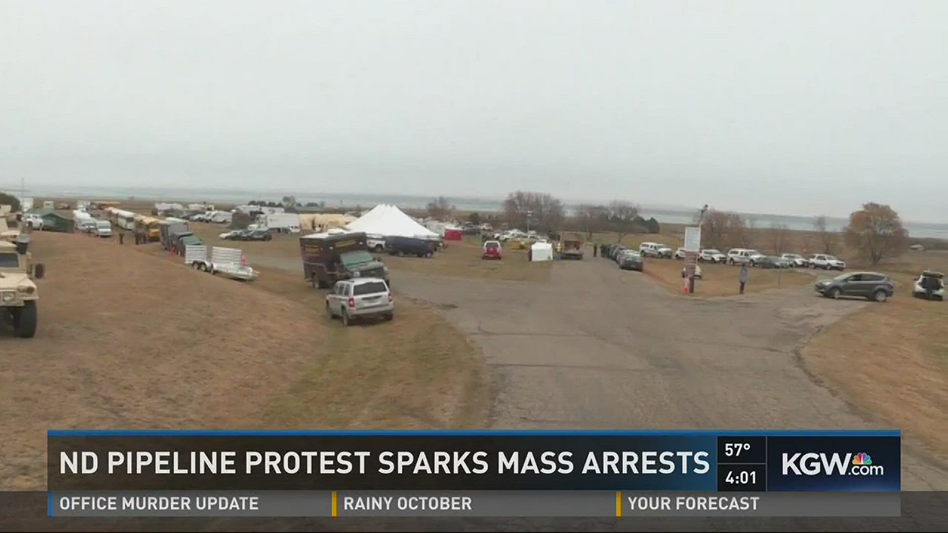 Local, national reaction to the North Dakota pipeline protests Oct. 27, 2016