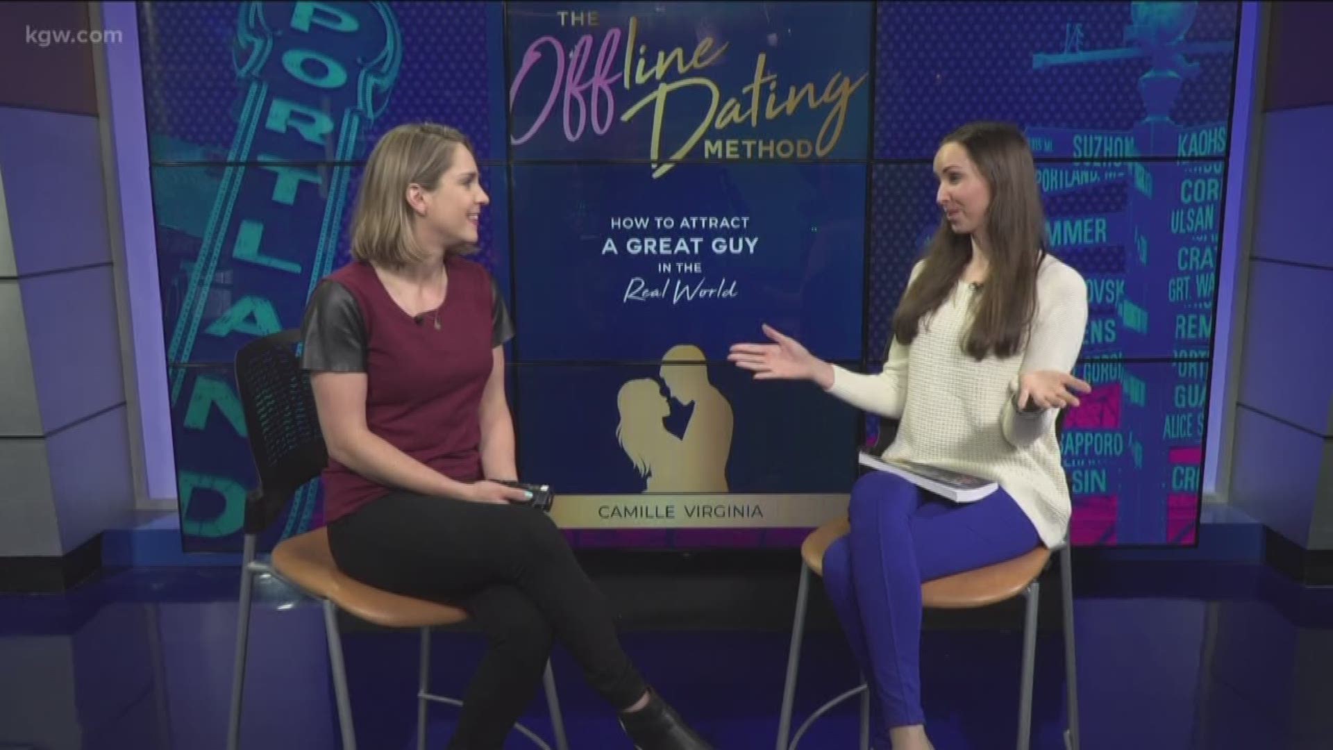 "The Offline Dating Method" released by local author, Camille Virginia may have you questioning your use of dating apps. 
offlinedatingmethod.com
#TonightwithCassidy