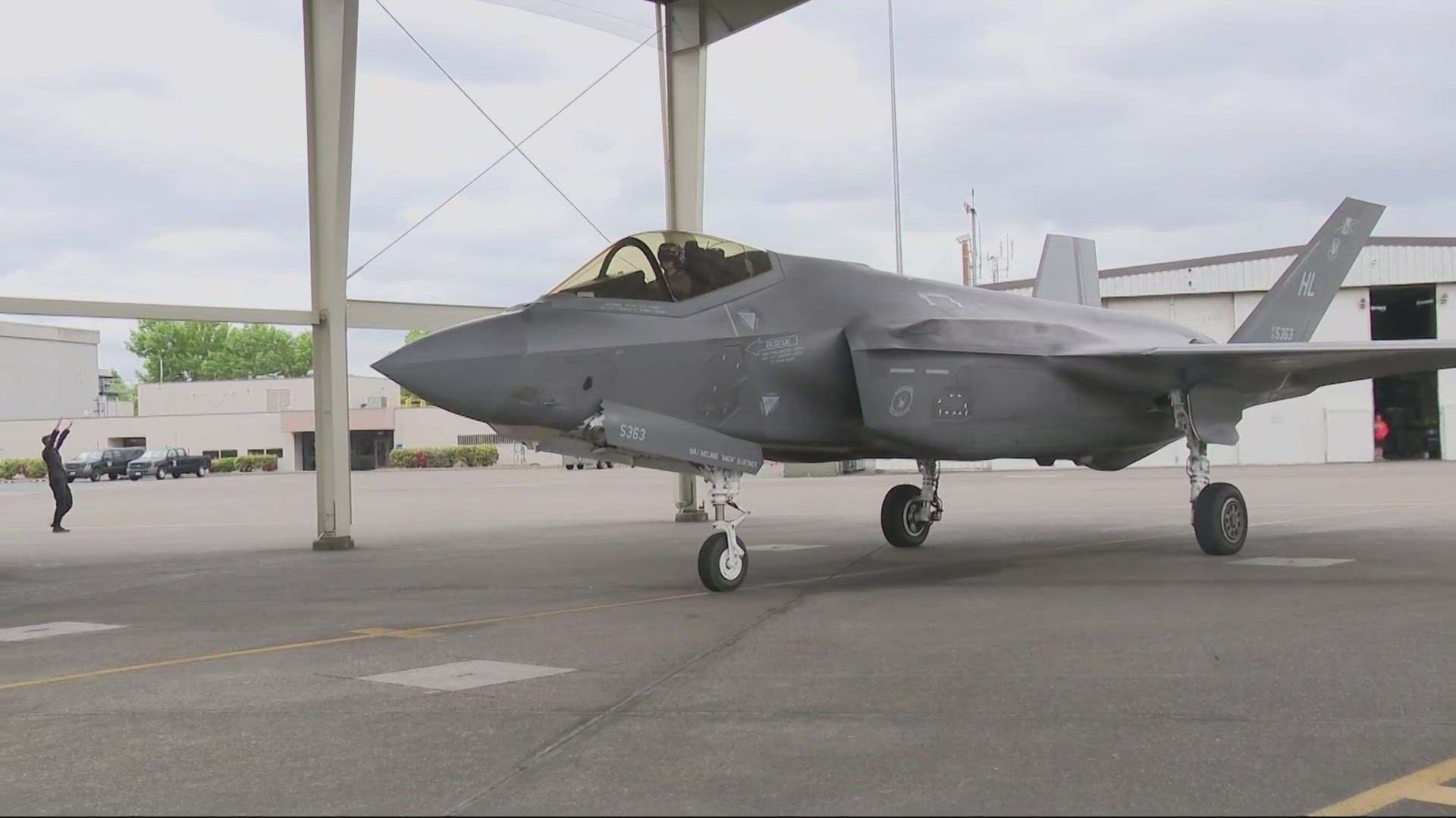 Air Force F-35s arrived Thursday at the Portland Air National Guard Base; the show will run through the weekend at the Hillsboro Airport.