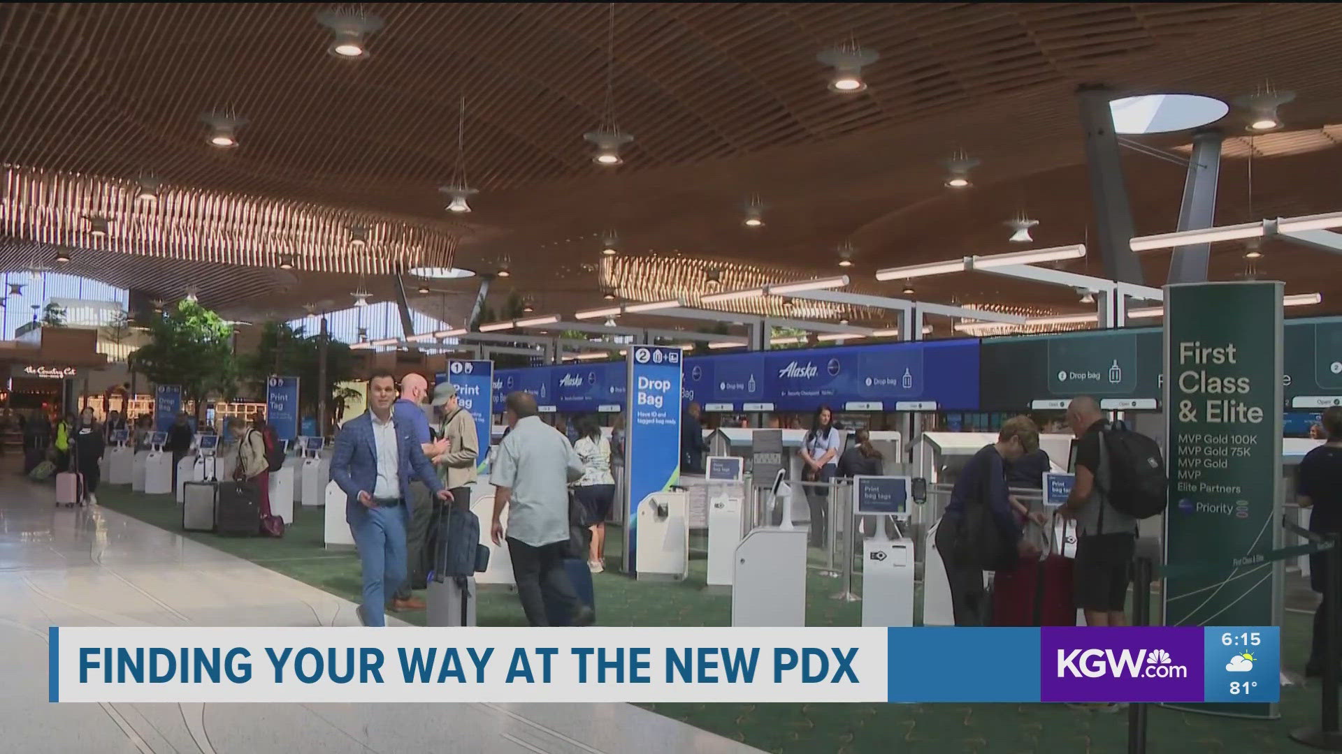 KGW's David Molko walks you through the Portland airport's revamped layout, from the check-in "islands" to the concourse connectors.