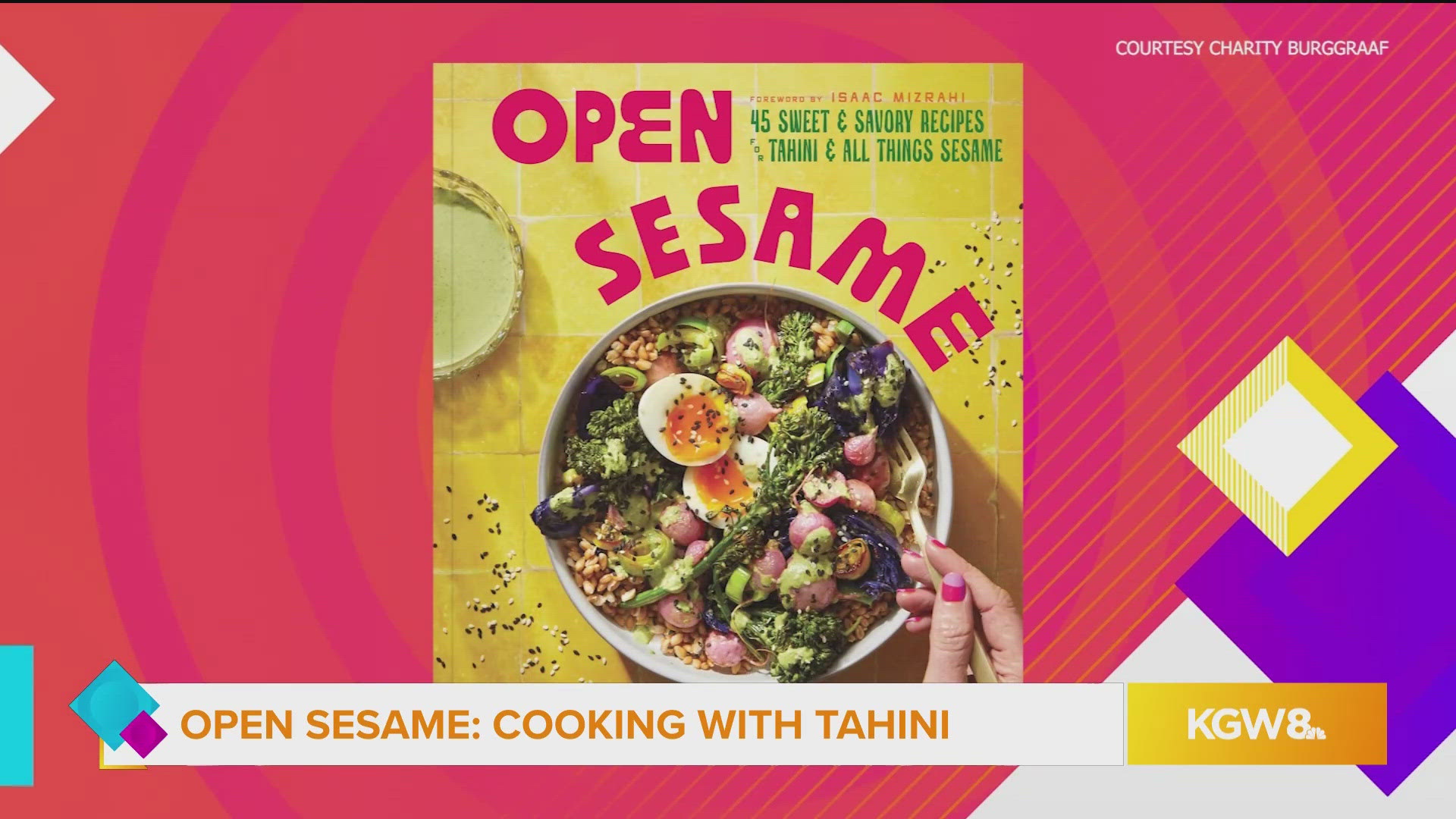 Open Sesame is a cookbook featuring dozens of recipes where Tahini and sesame are the stars