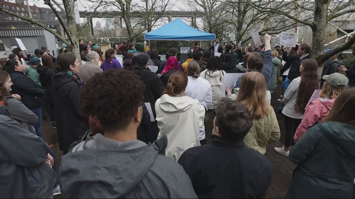 Portland rallies for health care funding during National Day of Action