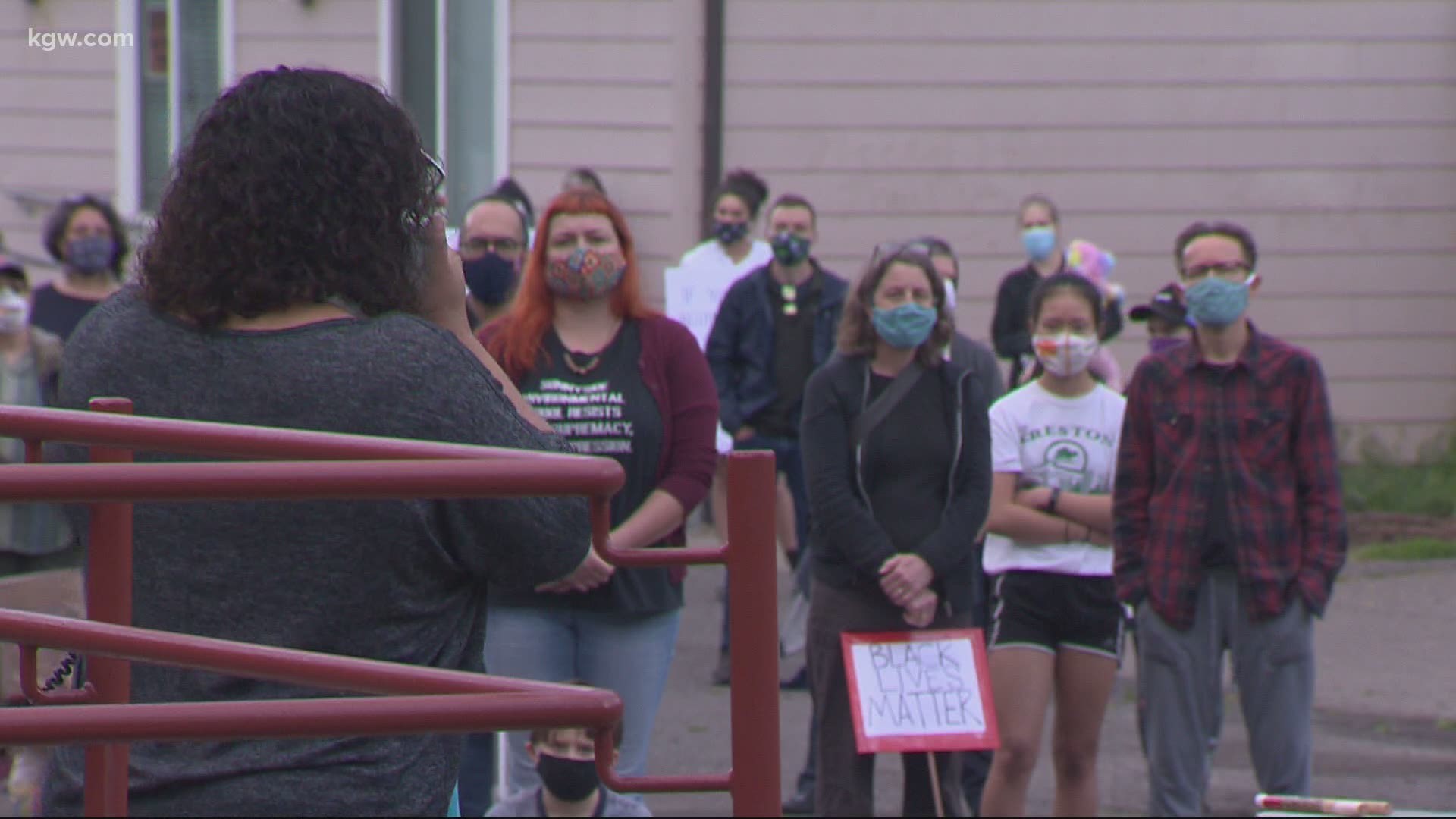 People are demanding changes to policing and calling for the removal of symbols that represent oppression. Portland pastor Dr. Shon Neyland spoke with KGW about it.