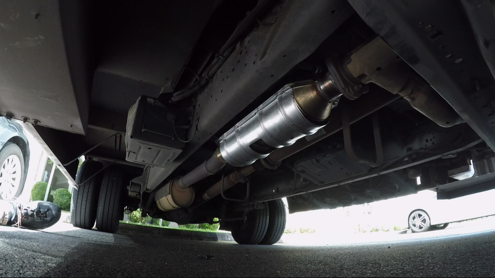 There’s been an increase in people stealing catalytic converters in the past year. Tim Gordon reports on a theft that just happened at a senior center.