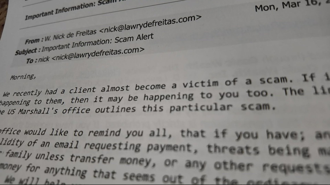 Financial adviser warns of phone scam after client tried to withdraw $260,000 A financial adviser warns of a phone scam after a client in her 70s tried to withdraw $260,000 after a caller posing as a DOJ official threatened jail time.