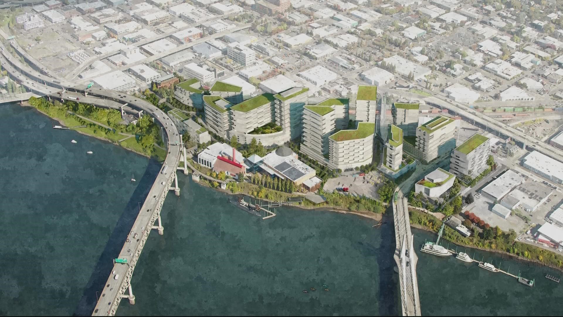 If given the green light, the OMSI project will bring jobs and affordable housing along the Willamette River.