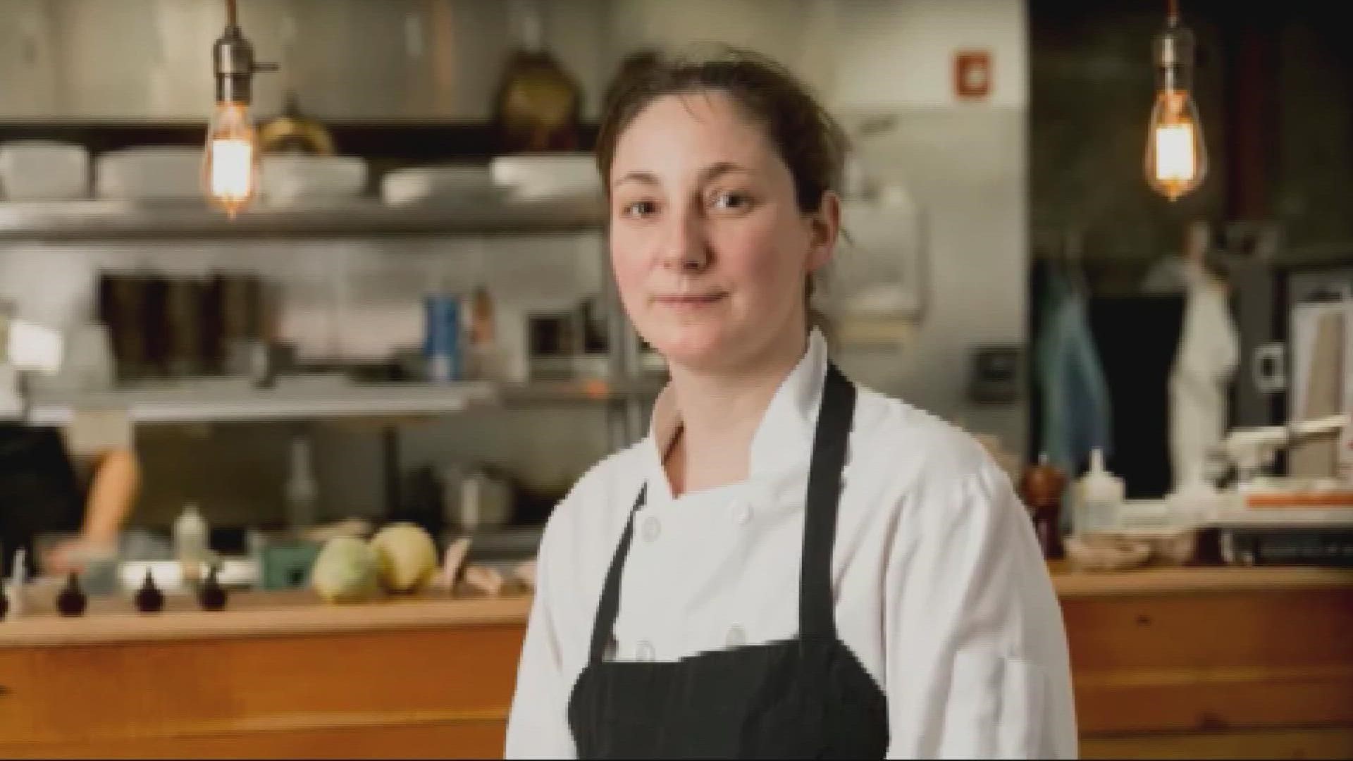 Sarah Pliner previously co-owned Aviary, a restaurant on Northeast Alberta. She was riding her bike when she was struck by a semi-truck on Tuesday.