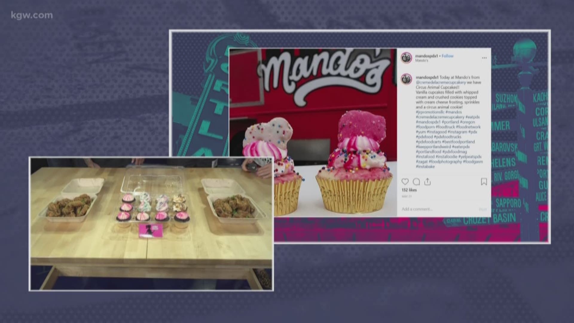 Mando's is throwing a one-year anniversary party with pop-up shops, cupcakes and wings! Plus, they're getting ready to open a second food truck. 
#TonightwithCassidy