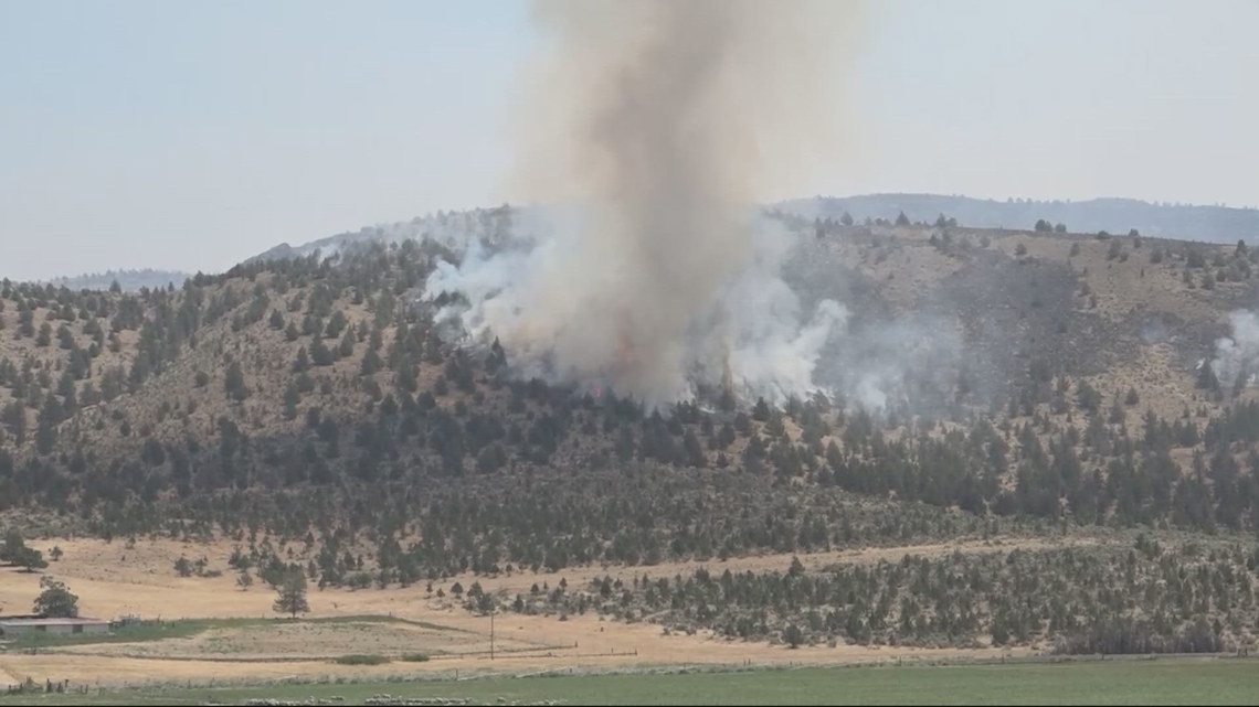 Cram Fire in central Oregon explodes to over 77,000 acres | kgw.com