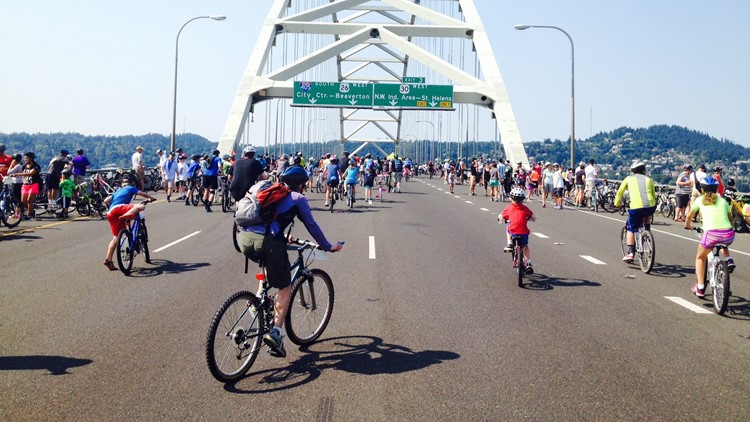 Bridge Pedal and Stride; what routes to avoid this Sunday