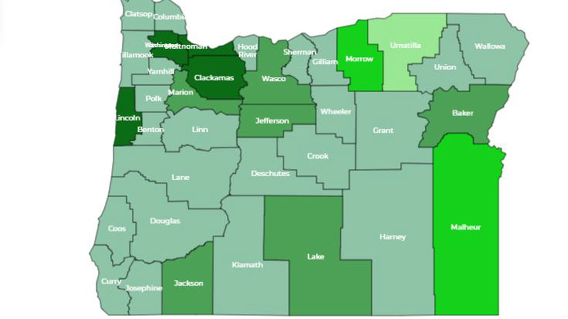 Multnomah, Hood River counties removed from COVID19 watch list