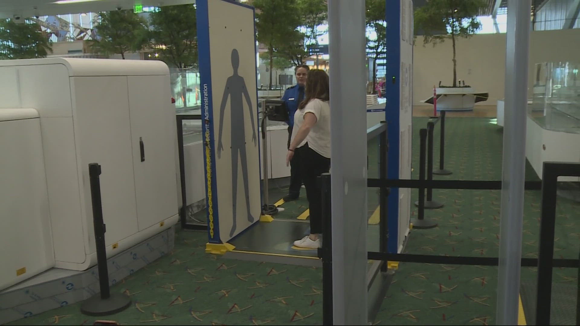 The two new security checkpoints will open to the public next Wednesday, which is when the renovated main terminal welcomes its first travelers to PDX.