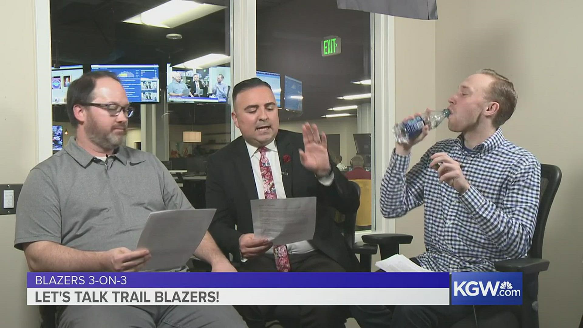 KGW's Jared Cowley, Orlando Sanchez and Nate Hanson talk about Damian Lillard's sit-down meeting with team owner Paul Allen.