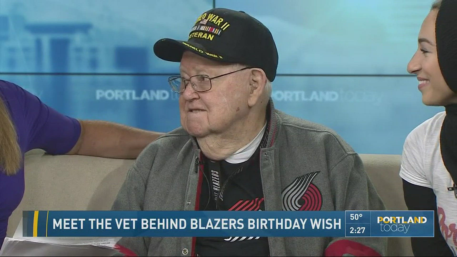 Meet the vet behind Blazers birthday wish