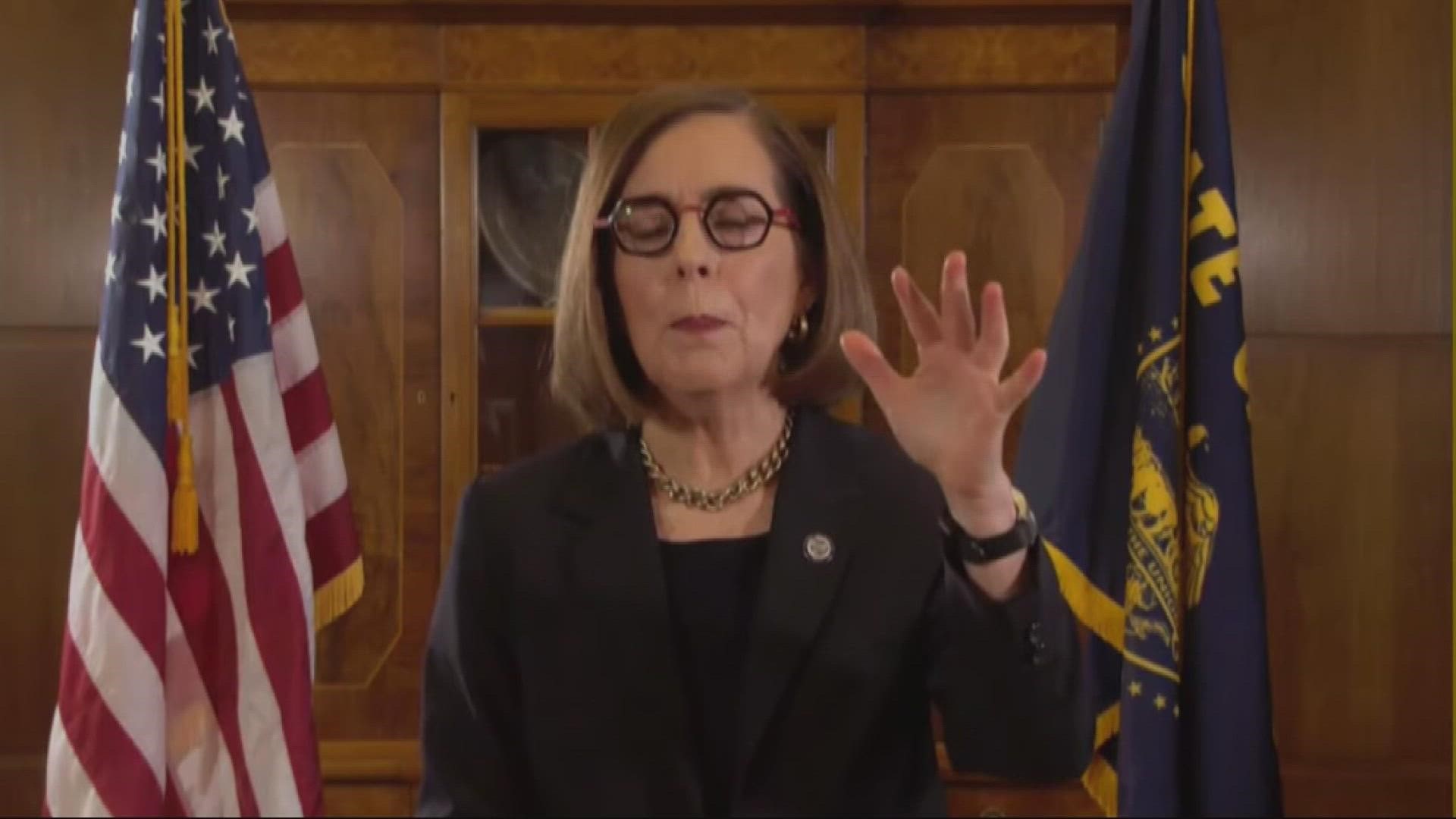 Oregon Gov. Kate Brown is pushing for funding for affordable housing in her last State of State address.