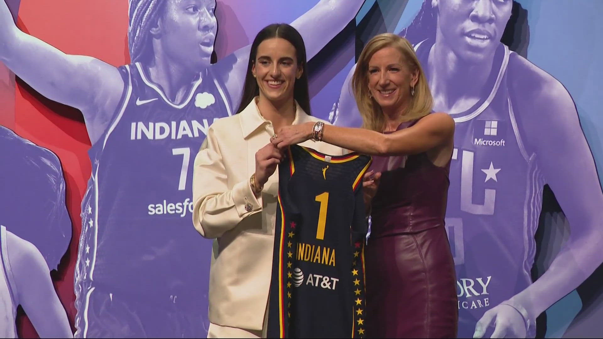 Clark will earn $388,000 over ten years playing for the Indiana Fever, in contrast to the $55 million four-year contract of last year's NBA draft pick.