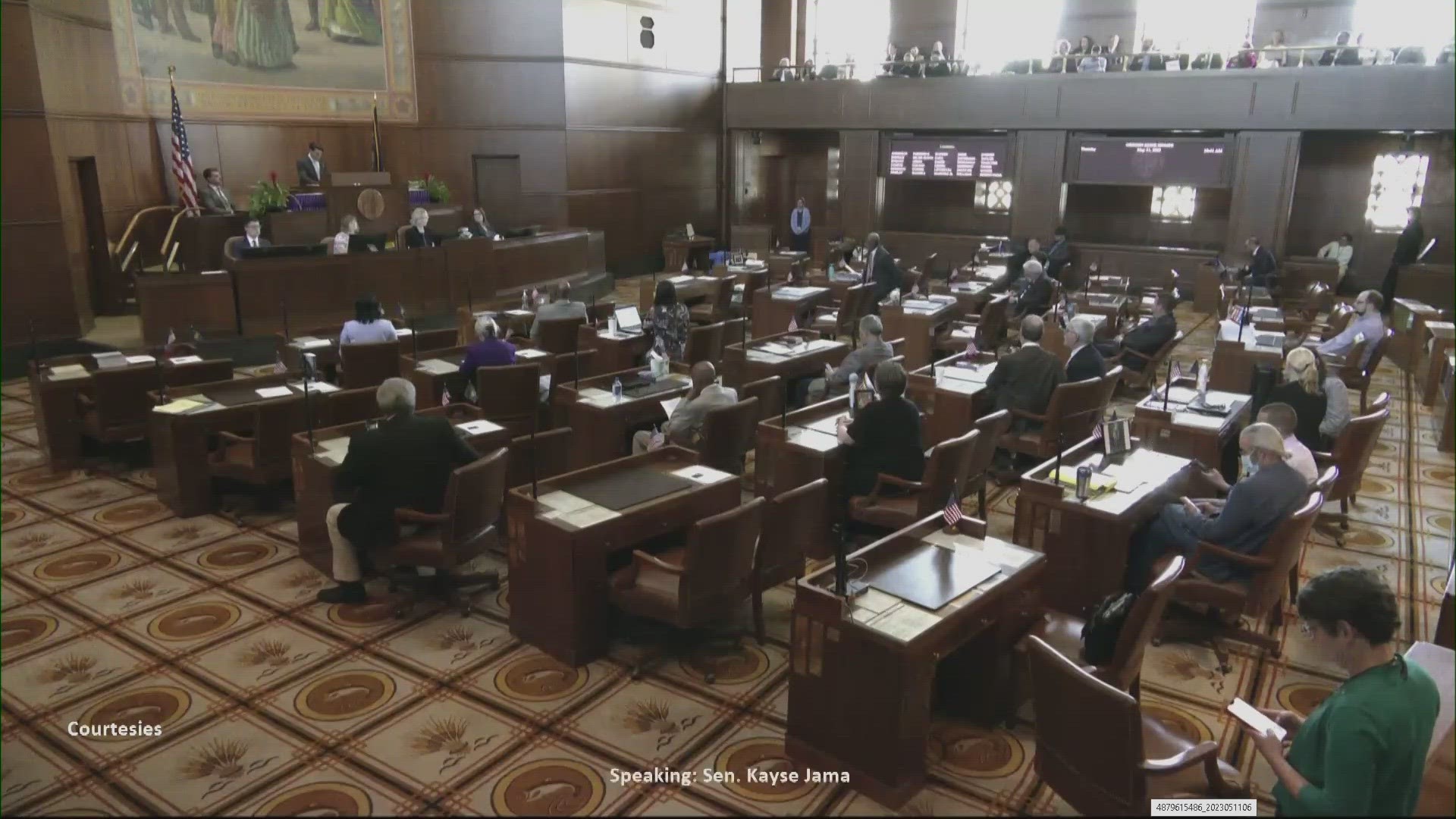 May 11 marked the ninth day of the Oregon Senate Republican's walkout. The Senate was adjourned until May 15.