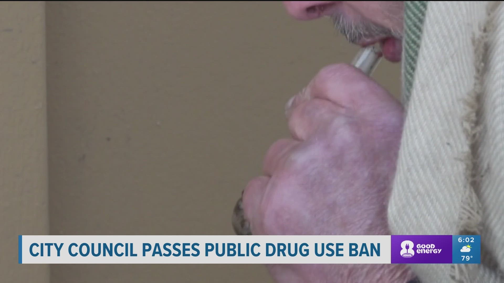 The new ordinance will only take effect if Oregon law changes. Current state statues prohibit local governments from criminalizing public substance use.