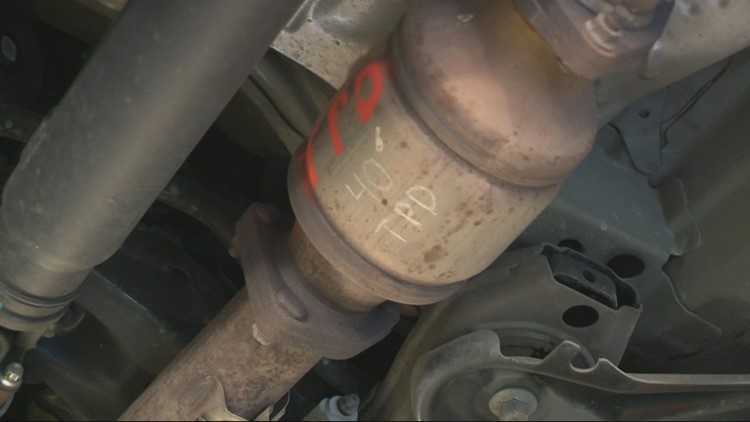 Tigard police hold event aimed at preventing catalytic converter thefts