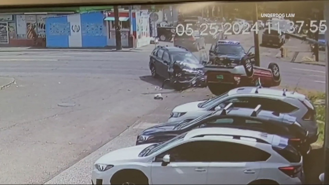 Portland woman sues city, after colliding with fleeing suspect during police pursuit