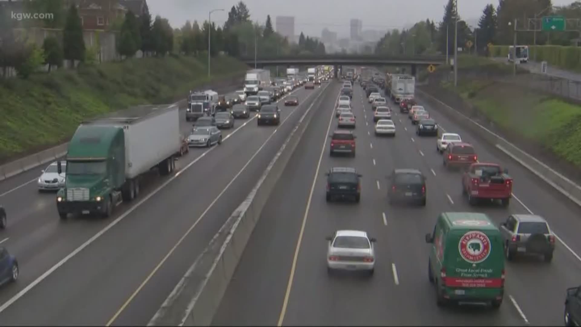 Tolling Portland-area freeways is a step closer to reality after the state transportation commission approved ODOT's plan.