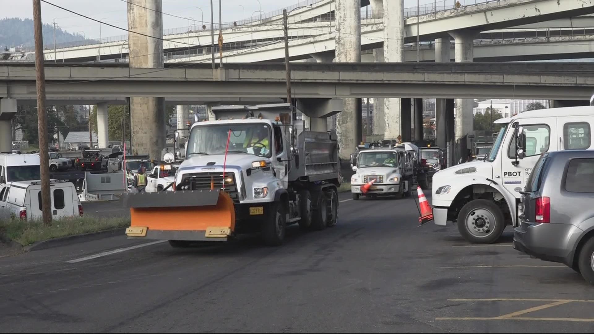 The Portland area is expecting snow during one of the busiest times of the year for traveling. Here are some ways to stay safe over the holiday weekend.