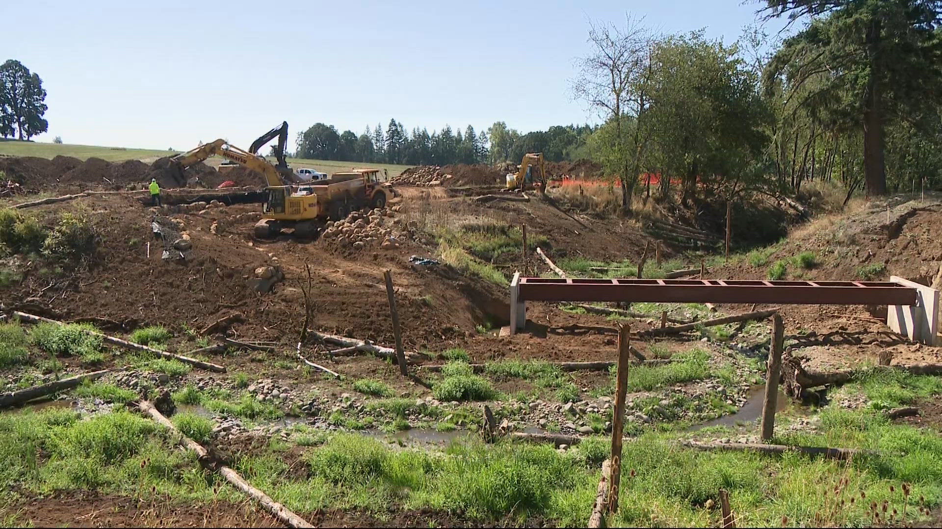 Hess Creek Preserve transformation taking shape as Newberg project moves closer to opening