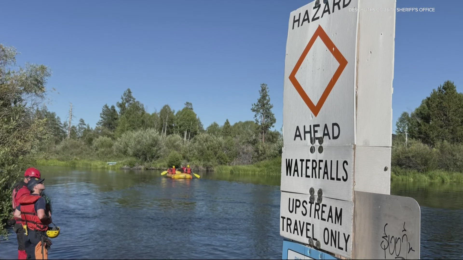 Six people went over Dillon Falls on Saturday afternoon. Three were rescued, one died and two remain missing as search and rescue efforts continue.