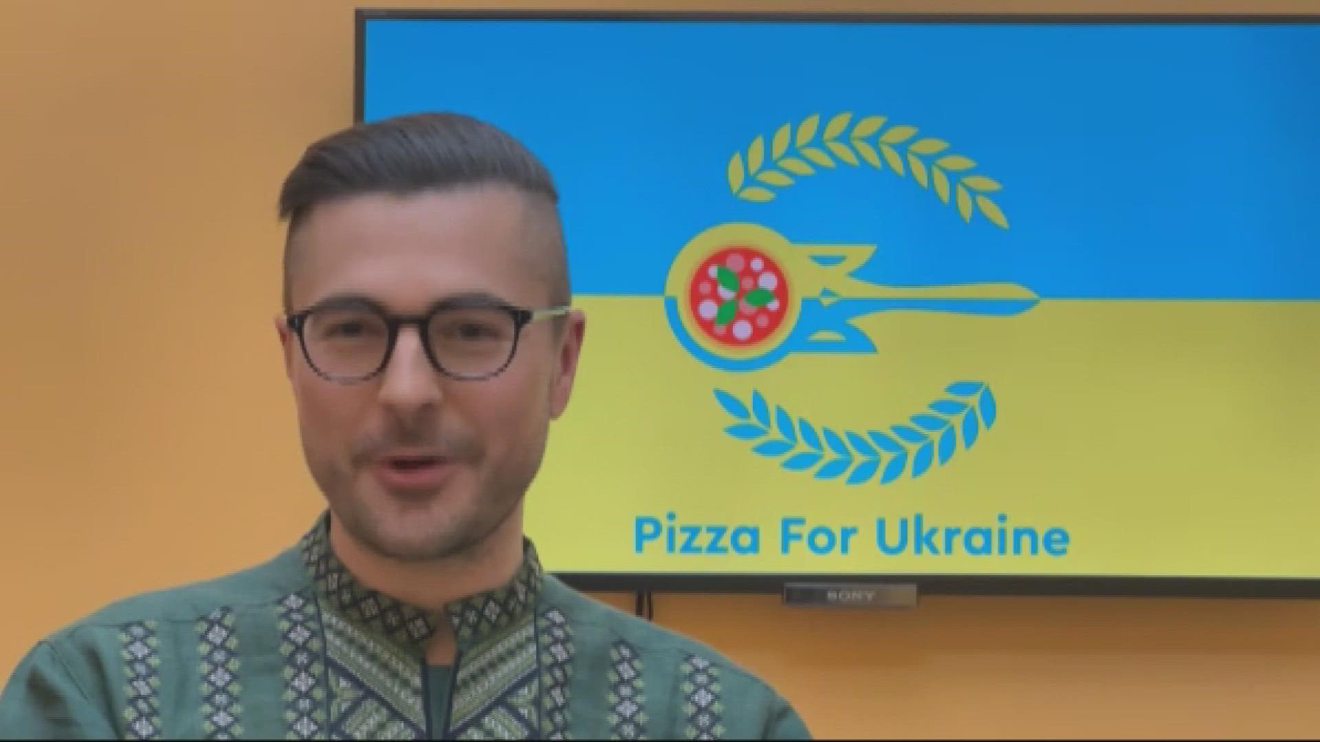 Pizza for Ukraine is feeding and serving Ukrainians displaced by war, while offering a slice of joy.