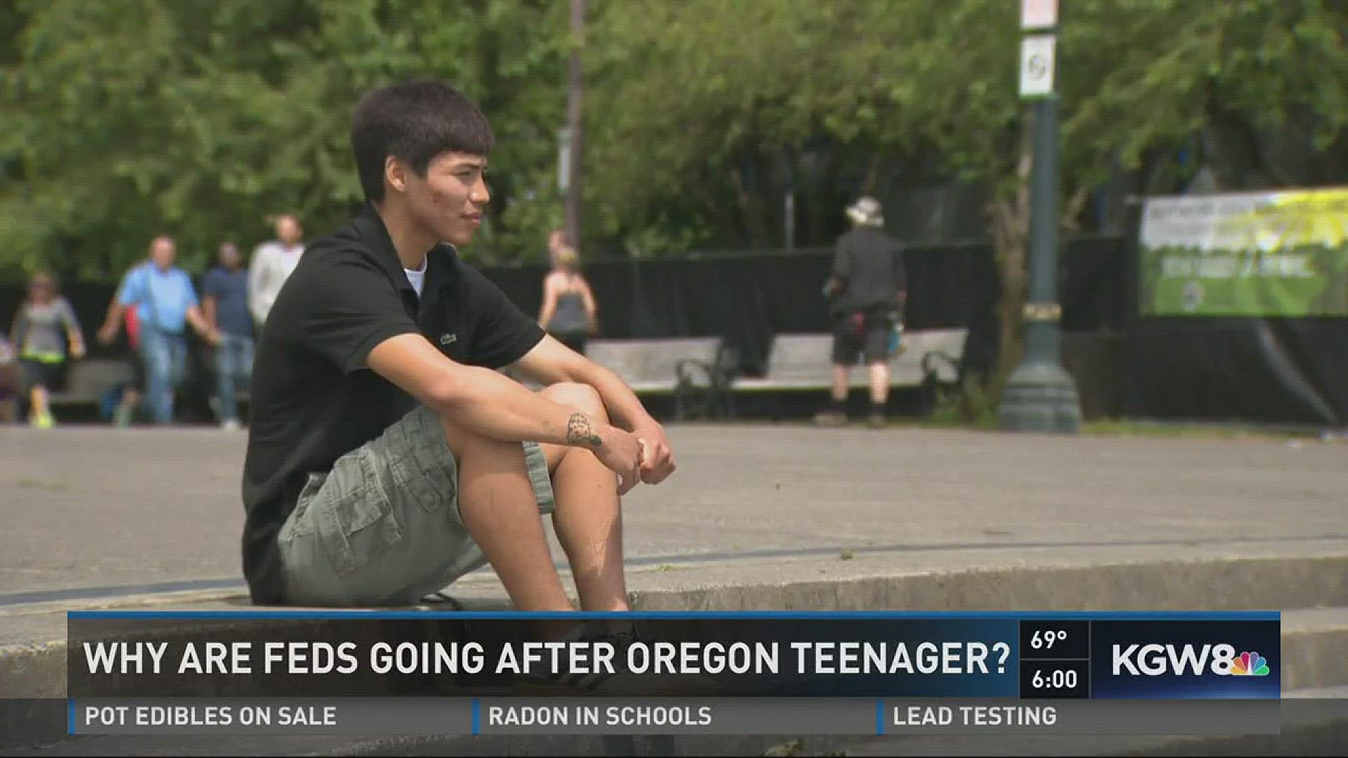 Why are feds going after Oregon teen?